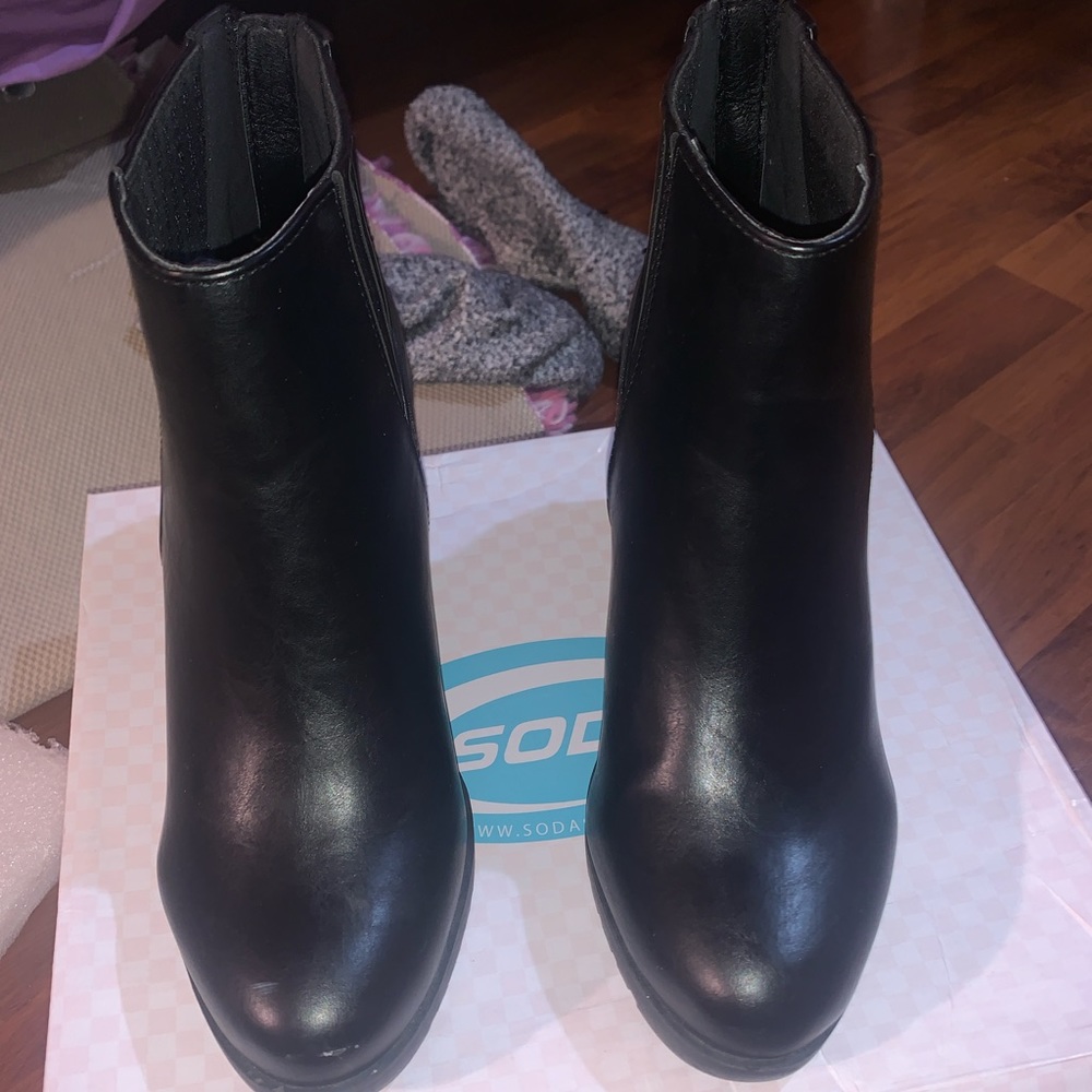 Black Booties - Picture 2 of 5